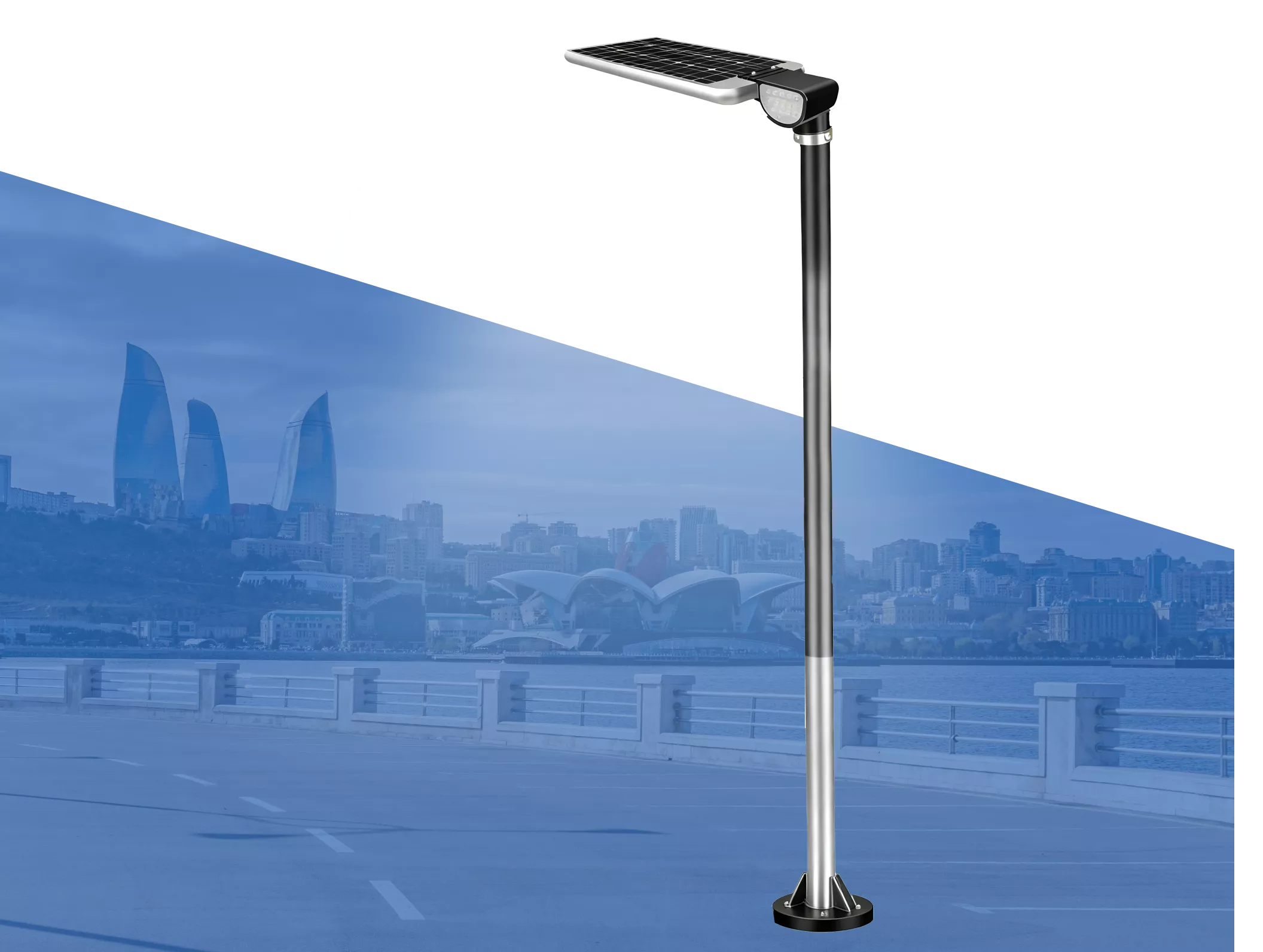 High Efficiency Solar Street Light Systems Provide Sustainable and Reliable Illumination for Global Infrastructure Projects